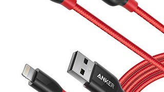 Anker [2-Pack] Powerline+ Lightning Cable (6ft) Durable...