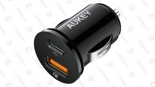 Aukey 21W USB-C Car Charger