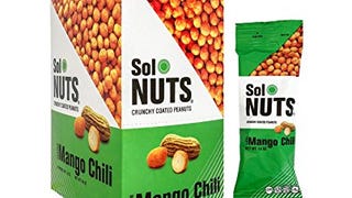 Sol Nuts Crunchy Coated Peanuts, Mango-chili, 18