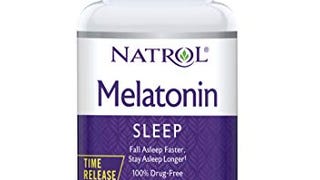 Natrol Melatonin Time Release Tablets, Helps You Fall Asleep...