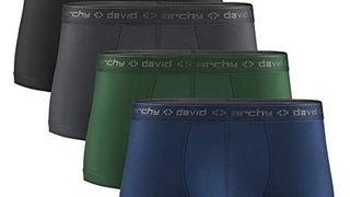DAVID ARCHY Men's 4 Pack Underwear Micro Modal Separate...