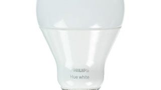 Philips Hue 530345 White A19 60W Equivalent Single LED...