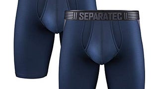 Separatec Men's Dual Pouch Underwear Active Mesh Cool...