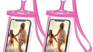 Mpow Waterproof Phone Pouch, One-Piece Designed IPX8 Phone...