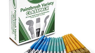 Crayola Paintbrush Variety Classpack, School Supplies, 36...