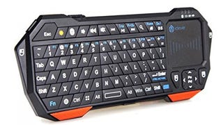 iClever Computer Keyboards Mini Portable Wireless Rechargeable...