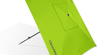 CleverMade QuadraBrella - Portable 5' Outdoor Beach Umbrella...