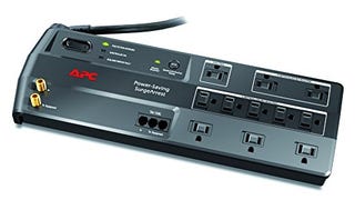 APC 11-Outlet Surge Protector 3400 Joules with Master Controlled...