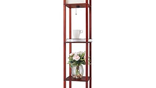 VONLUCE Floor Lamp with Shelf, Etagere Lamp with Shelves,...