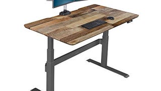 Vari Electric Standing Desk 60" x 30" (Reclaimed Wood 2019)...