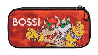 Cases & Storage Super Mario Bros. Bowser Camo Slim Travel Case for Nintendo Switch