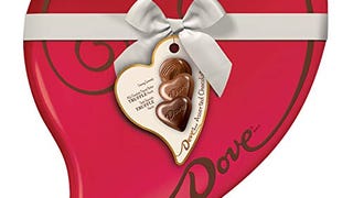 DOVE Valentine's Assorted Chocolate Candy Heart Gift Box...