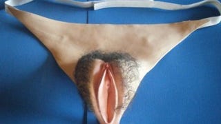 Latex Vagina w/Urinary Feature (Bald) for Crossdressers...