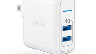 USB Charger, Anker Elite Dual Port 24W Wall Charger, PowerPort...