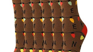 Women's Novelty Crew Socks, Oooh Yeah Fun Funny Crazy Stranger...