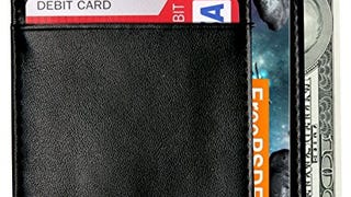 Mens Slim Wallets Minimalist Card Holder Mini Front Pocket...