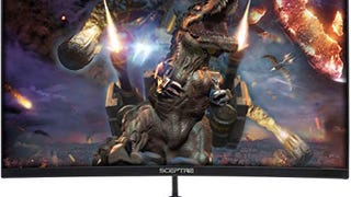 Sceptre 24-Inch Curved 144Hz Gaming LED Monitor Edge-Less...