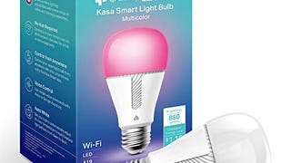 Kasa Smart Bulb, 850 Lumens, Full Color Changing Dimmable...