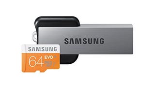 Samsung Electronics 64GB EVO Micro SDXC with USB 2.0 Reader...