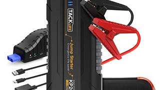 TACKLIFE 2000A Peak Car Jump Starter for up to All Gas...