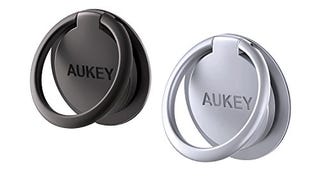 AUKEY Phone Ring Holder, 360° Rotation Metal 3M Stick-On...