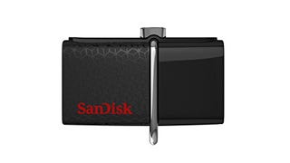 SanDisk Ultra Dual USB Drive 3.0 128GB, Black (SDDD2-128G-...