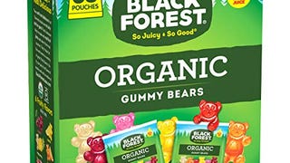 Black Forest Organic Candy, Gummy Bears, 65 Count, 0.8...