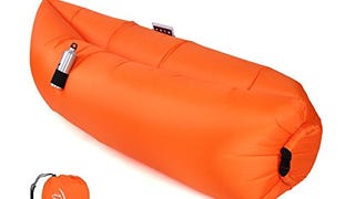 Inflatable Couch Air Lounger Super Strong Material Lightweight...