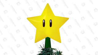 Super Mario Super Star Tree Topper