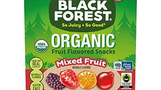 Black Forest Organic Fruit Snacks, Mixed Fruit, 0.8 Ounce,...