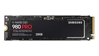 SAMSUNG 980 PRO 250GB PCIe NVMe Gen4 Internal Gaming SSD...