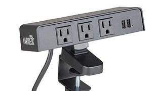 VARIDESK PowerHub Surge Protector with 3 AC Outlets and...