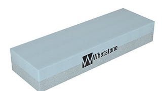 Knife Sharpening Stone – Dual Sided 400/1000 Grit Water...