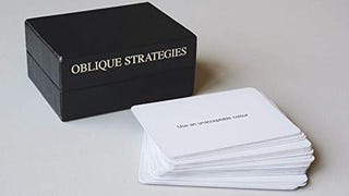 Oblique strategies: Over one hundred worthwhile...