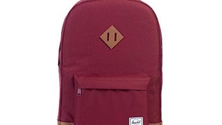 Herschel Heritage Backpack, Windsor Wine/Tan Synthetic...