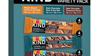 KIND Bars, Nuts and Spices Variety Pack, Gluten Free, Low...