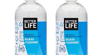 Better Life Natural Streak Free Glass Cleaner, 32 Ounces...