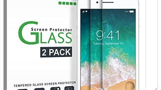 amFilm Glass Screen Protector for iPhone 8 Plus, 7 Plus,...
