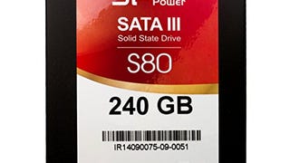 Silicon Power S80 240GB 2.5-Inch SATA 6 Gb/s 7mm Ultra...
