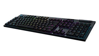 Logitech G915 Wireless Mechanical Gaming Keyboard (Clicky)...