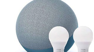 All-new Echo (4th Gen) - Twilight Blue - bundle with Philips...