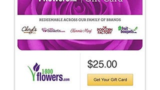 1-800 Flowers.com Gift Cards - E-mail Delivery