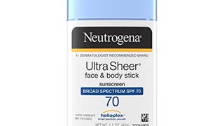 Neutrogena Ultra Sheer Non-Greasy Sunscreen Stick for Face...