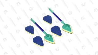 2-Pack: Clean Reach Extendable Scrubbers with Replacement Pads