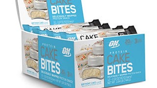 Optimum Nutrition Protein Cake Bites, Whipped Protein Bars,...
