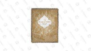 Marauder's Map Throw Blanket