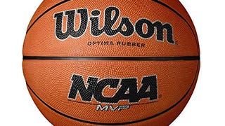 WILSON NCAA MVP Rubber Basketball, Official - 29.5"...