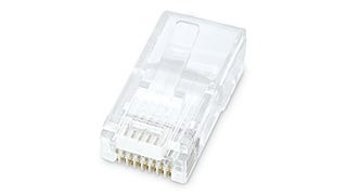 Belkin RJ45 Plug with Gold-Plated Contacts for Flat Cable...
