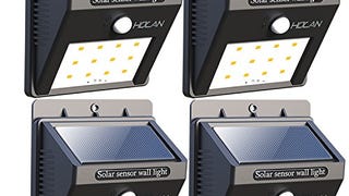 Iextreme 12 LED Solar Lights, Holan Waterproof Motion Sensor...