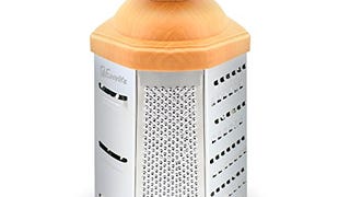 1Easylife 6-Side Box Grater Stainless Steel Cheese Grater...